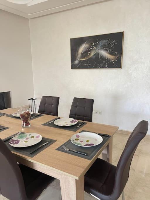 Chic & Cosy Flat Near Airport Lockbox Fast Wifi Apartment Nouaceur Exterior photo